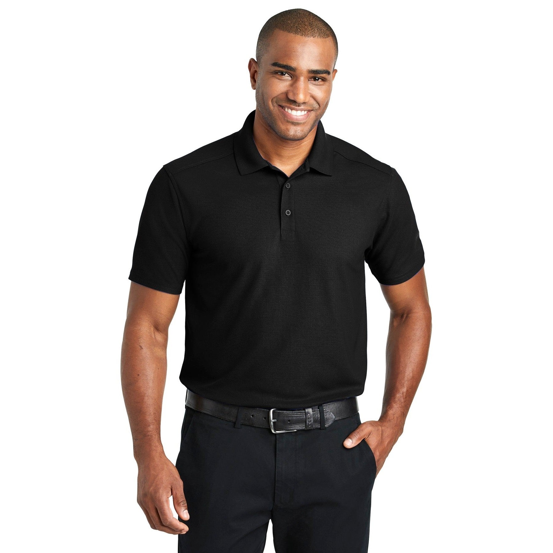 Port Authority-Port Authority ® EZPerformance ™ Pique Polo. K600-MedTech-2